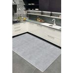 Hülya Home Mutfak Halısı Geometrik İskandinav Eskitmeli Dijital Baskı Yıkanabilir Kaymaz Taban 9006MUTFAKHULYA