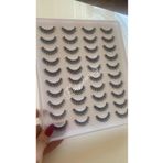 hulyabeauty 3d 20 Çift Gerçek Saç Ipek Takma Kirpik