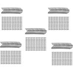 Humble 200PCS L Braket Köşesi, 400PCS Vidalar, Köşe Braketi, Ahşap Mobilya Karyola Dolabı Için Açılı Braket Bağlantı Elemanı (Yurt Dışından)