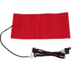 Humble 25W 12V Evrensel Motosiklet Atv Koltuk Isıtmalı Yastık Su Geçirmez Ped Isıtma Yastığı Mat Kış Isıtıcı (Yurt Dışından) - Siyah