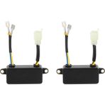 Humble 2x 2kw-3kw Benzinli Jeneratör Parçaları Avr Tek Fazlı Otomatik Gerilim Doğrultucu (Yurt Dışından) - Black - Siyah