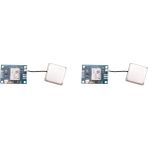 Humble 2x -Neo-8m Yeni Neo-8m Gps Modülü NEO8MV2, Uçuş Kontrol Eeprom Apm2.5 Anteni ile (Yurt Dışından) - blue - Mavi