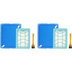 Humble 2x Philips Elektrikli Süpürge Aksesuar Filtresi Için Uygun FC9732 FC9728 FC9735 Filtre Elemanları Hepa Filtre Pamuk (Yurt Dışından)