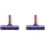 Humble 2x Soft Roller Brush Head For V7 V10 V11 V15 Cordless Stick Vacuum Cleaners Parts Hardwood Floor Attachment (Yurt Dışından) - 1 Adet