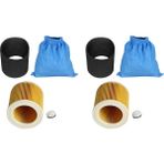 Humble 2x Tekstil Filtre Torbaları Islak ve Kuru Köpük Filtre Hepa Filtre Karcher Mv1 Wd1 Wd2 Wd3 Elektrikli Süpürge Parçaları (Yurt Dışından)