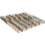 Humble 360 Adet/takım 1/72 Dıy Simülasyon Plastik Askerler Heykelcik Figürleri Modeli Mini Figürler Kum Masa Aksesuarları (Yurt Dışından)