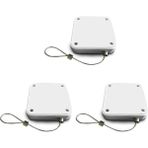 Humble 3x Yumruksuz Otomatik Sensörlü Kapı Kapatıcı Tüm Kapılar Için Otomatik Olarak Kapatılır (Yurt Dışından) - White - Beyaz