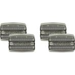 Humble 4 Adet Yedek Tıraş Makinesi Folyo Kaset Kafası Braun 70S Serisi 7 799CC 760CC 750CC 730 735S Pulsonic Jilet (Yurt Dışından) - Gümüş