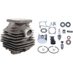 Humble 48MM Silindir Piston Yağ Keçesi Buji Conta Takımı 034 MS360 MS340 Ms 340 360 Testere Motor Motor Parçaları (Yurt Dışından) - Siyah