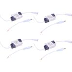 Humble 4x LED Trafo - Sabit Trafo 4-7W LED Sürücü Güç Kaynağı Trafosu DC12-24V Dayanıklı (Yurt Dışından)