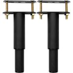 Humble Adet Karyola Ayakları, Karyola Çerçevesi Için Ayarlanabilir Yükseklik Merkezi Destek Ayağı, Yatak Merkezi Çıta Ağır Destek Ayağı (4.7-8.67INCH) (Yurt Dışından) - Siyah