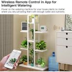 Humble Akıllı Wifi Sesli Manuel Kontrol Bahçe Otomatik Sulama Cihazı Bitki Damla Sulama Su Zamanlayıcı Sistemi Zamanlama (Yurt Dışından) - White - Beyaz