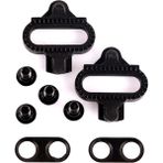 Humble Bisiklet Kilitleri Ayakkabı Kramponları Evrensel Pedal Kramponları Spd Bisiklet Kramponları (Yurt Dışından) - Black - Siyah