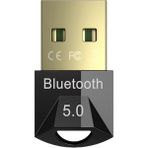 Humble Bluetooth Adaptörü USB Bluetooth Dongle 5.0 Kablosuz Reseptör Pc Kulaklıklar Için Bluetooth Adaptador Bluetooth Anahtarı (Yurt Dışından)