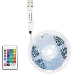 Humble LED Işık Şeritleri USB Kızılötesi Kontrol Rgb SMD2835 DC5V Esnek Lamba Bant Diyot Tv Arka Plan Aydınlatma, 1m (Yurt Dışından)