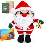 Humble Noel Süslemeleri Örgü Ipliği Iğneler Peluş Bebek Kolay ile Noel Dıy Tığ Seti (Yurt Dışından)