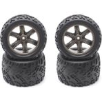 Humble Rc Araba Tekerleği Kauçuk Lastikler 1:12 Ölçekli Off-Road Rc Araba Için Lastikler (Yurt Dışından)