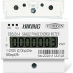 Humble Tomzn 100A 110V 220V 50-60HZ LCD Tek Fazlı 2 Telli 3 Telli Din-Ray Amerika Için Kwh Watt Saat Enerji Ölçer, Ll 110/220V 60Hz (Yurt Dışından)