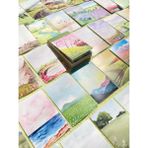 Hume Craft Suluboya Manzara Temalı Defter Sticker Kitapçığı Bullet Journal Sticker Defter Ajanda Çıkartma