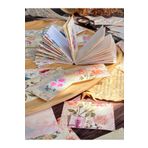 Hume Craft Vintage Mektup/ Yazı Temalı Defter Sticker Kitapçığı Bullet Journal Sticker Defter Ajanda Çıkartma