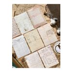 Hume Craft Vintage Temalı Kağıt Seti Bullet Journal Sticker / Defter / Ajanda / Çıkartma / Scrapbook