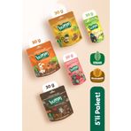 Humm Organic Organik Glutensiz Vegan Kek & Mini Küp Atıştımalık Paketi - 5 adet (5 çeşit)