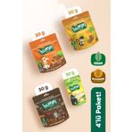 Humm Organic - Organik Glutensiz Vegan Meyveli Küp & Kek Atıştırmalık Paketi - 4 Adet (4 Çeşit)