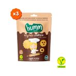 Humm Organic Organik Tahinli ve Pekmezli Vegan Kurabiye 165 gr Doğal İçeriklerle Şeker İlavesiz- 3 Adet