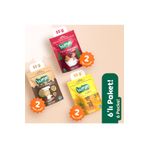 Humm Organic Organik Tatlı Kurabiye Atıştırmalık Paketi - 6 adet (3 çeşit)