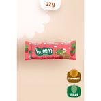 Humm Organic - Organik Vegan Çilekli ve Fındıklı Yulaf Bar - 27G - 27 gr