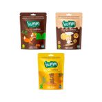 Humm Organic Organik Vegan Keçiboynuzlu Tahinli Ballı Kinoalı Kurabiyeler Atıştırmalık Paketi - 3 Adet (3 Çeşit) - 165 gr