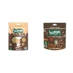 Humm Organic Seti | Tahinli ve Pekmezli Vegan Kurabiye 55 Gr x1 + Vegan Kakaolu ve Fındıklı Kek x1