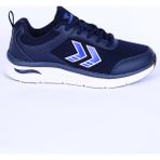 Hummel 900462-7459 Avila Fileli Şevron Detay Faylon Taban Esnek Hafif Lacivert Günlük Unisex Spor Ayakkabı