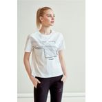 Hummel 910969-9003 Beyaz Kadın T-shirt