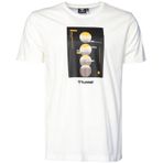 Hummel 911753-9003 Beyaz Erkek Günlük T-shirt