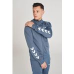 Hummel 921133-7954 Falconzo Lacivert Fermuarlı Erkek Sweatshirt