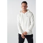 Hummel 921836-9003 Hmlt-IC Icona Zıp Hoodie Beyaz Erkek Günlük Sweatshirts