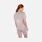 Hummel Bondia Cropped Training Short-Sleeve Kadın Tişört - Pembe