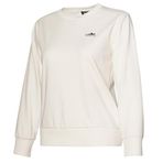 Hummel Elfin Kadın Beyaz Bisiklet Yaka Sweatshirt, S