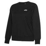 Hummel Elfin Kadın Siyah Bisiklet Yaka Sweatshirt, M