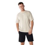 HUMMEL ERKEK KISA KOL T-SHIRT HMLSEAN OVERSIZE T-SHIRT S/S 911856 SILVER LINING S