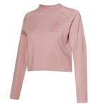 Hummel Felez Kadın Mor Bisiklet Yaka Sweatshirt, L