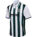 Hummel Futbol Kısa Kollu Forma Erkekler İçin Şık Tasarım 2023 Sezonu Yeşil-Beyaz