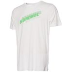 HUMMEL GRAPHIC TRIPLE LOGO COTTON TEE ERKEK KISA KOL T-SHIRT 911961-9001 WHITE S