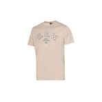 Hummel Hayes Erkek Bej Yuvarlak Yaka Tişört;Bej M