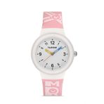 Hummel HM-1008LA-3 Çocuk Beyaz Pembe Kol Saati