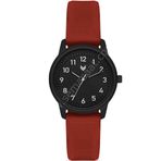 Hummel HM-3001IA-1 Kadın Siyah Kırmızı Kol Saati