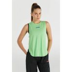 Hummel Hmlmore Kadın Atlet Yeşil Tank Top Regular Fit Nefes Alabilir Kumaş - XS - Karışık