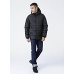 Hummel Hmlperrona Jacket Gömlek Yaka Normal Kalıp Siyah Erkek Mont