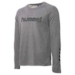 Hummel Jelani Erkek Gri Bisiklet Yaka Sweatshirt